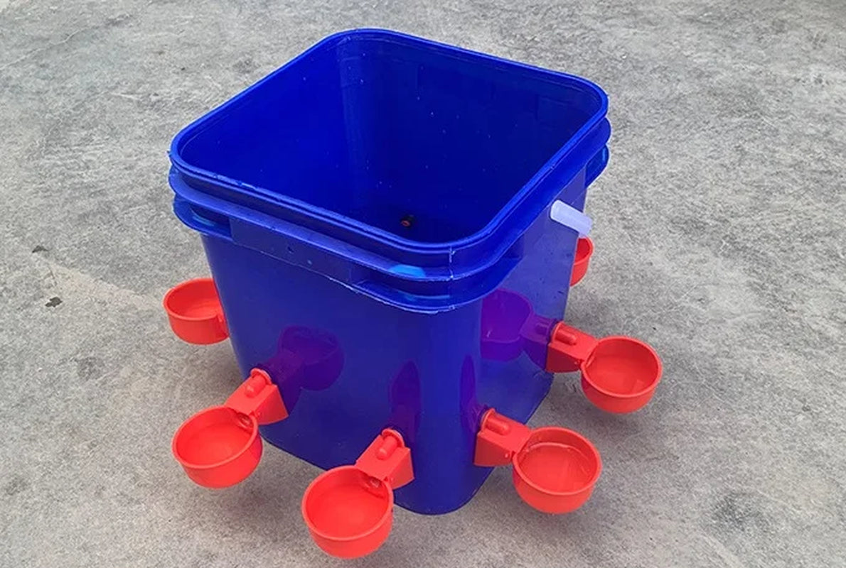 Fully Automatic Chicken Water Dispenser, Duck and Goose Water Cup Kit, Poultry Water Dispenser