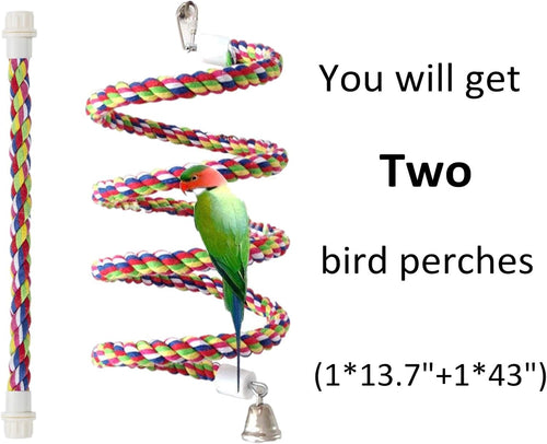 Rope Bungee Bird Toy, Small