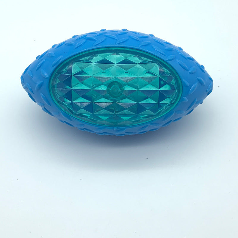 Pet Dog Toy Ball Bite Resistance Throwing Training Rugby