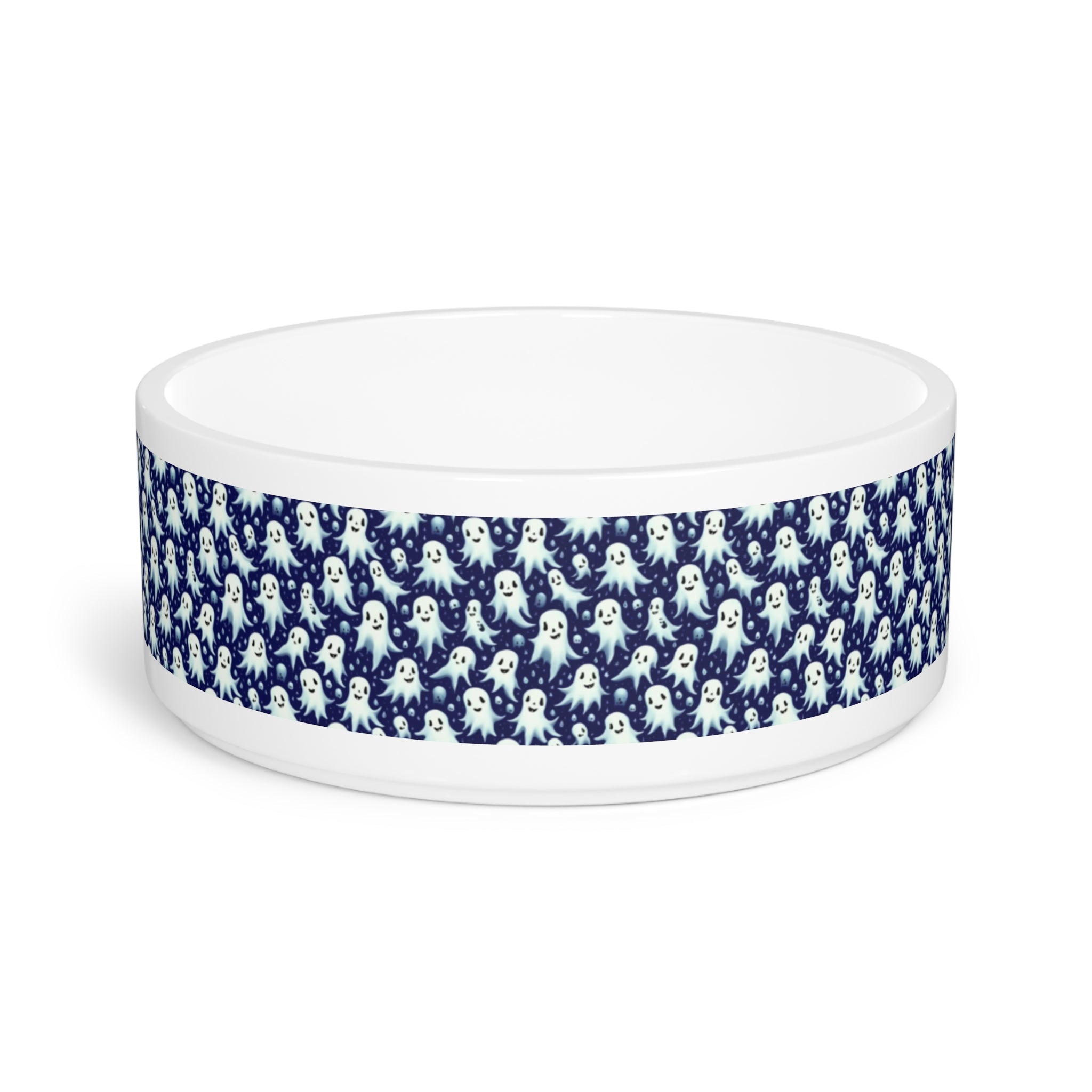 Midnight Mischief: A Thousand Friendly Ghosts Pattern - Pet Bowl