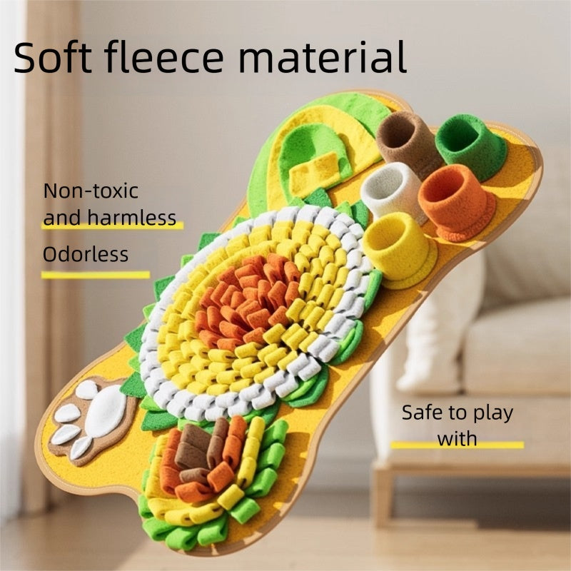Little Dog Intelligence, Vocal Relief, Food Hiding, Missed Food Toy, Energy Consumption, Self-entertainment Tool, Sniffing Pad, Food Hiding Toy