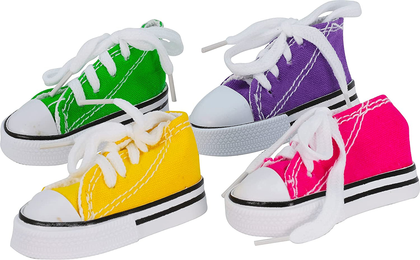 24 Mini Sneakers Foot Beak Chew Throw Parrot Parakeet Quaker Budgie Finch Cockatoo