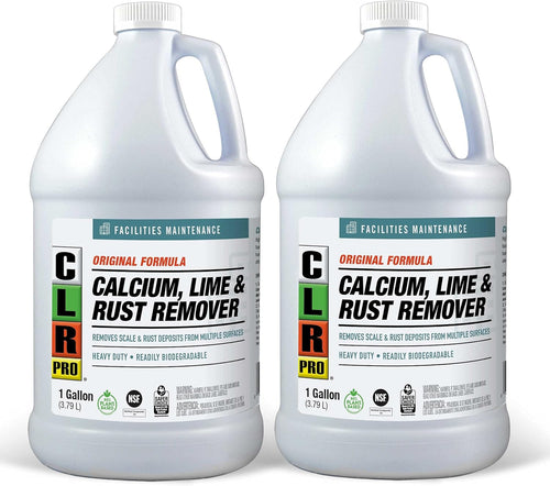 PRO Calcium, Lime and Rust Remover, 1 Gallon Bottle (Pack of 2)