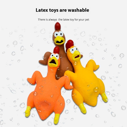 Screaming Chicken Vent Bite-resistant Dog Sound Toy