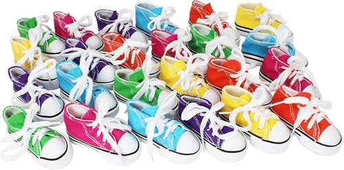 24 Mini Sneakers Foot Beak Chew Throw Parrot Parakeet Quaker Budgie Finch Cockatoo