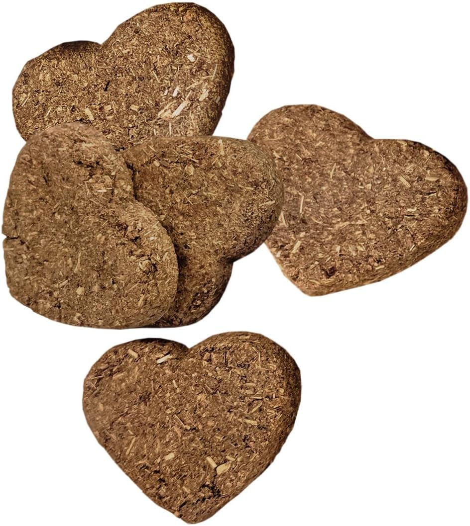 Organic Barley Biscuits Rabbit Treats, Guinea Pig Treats, 2.65 Oz | Organic Bunny Treats with Barley, Apple & Carrot for Rabbits, Guinea Pigs, Hamsters & Chinchillas, Made in USA