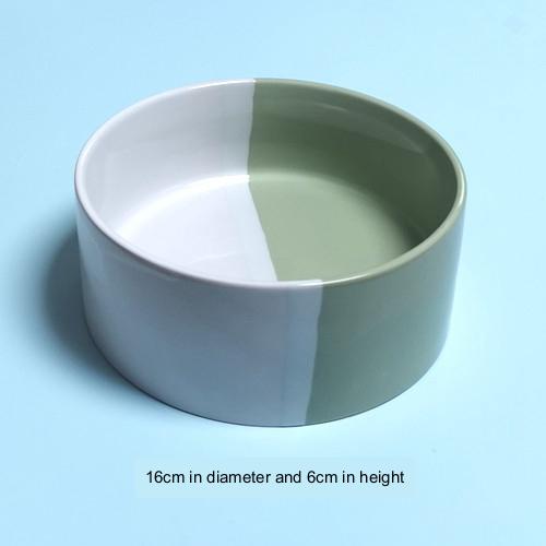 Tail Single Medium Anti-tip Neck Guard Cute Dog Bowl