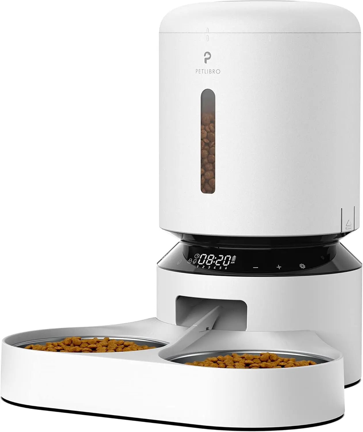 Automatic Cat Feeder with Timer for 2 Cats | Smart Dry Food Dispenser