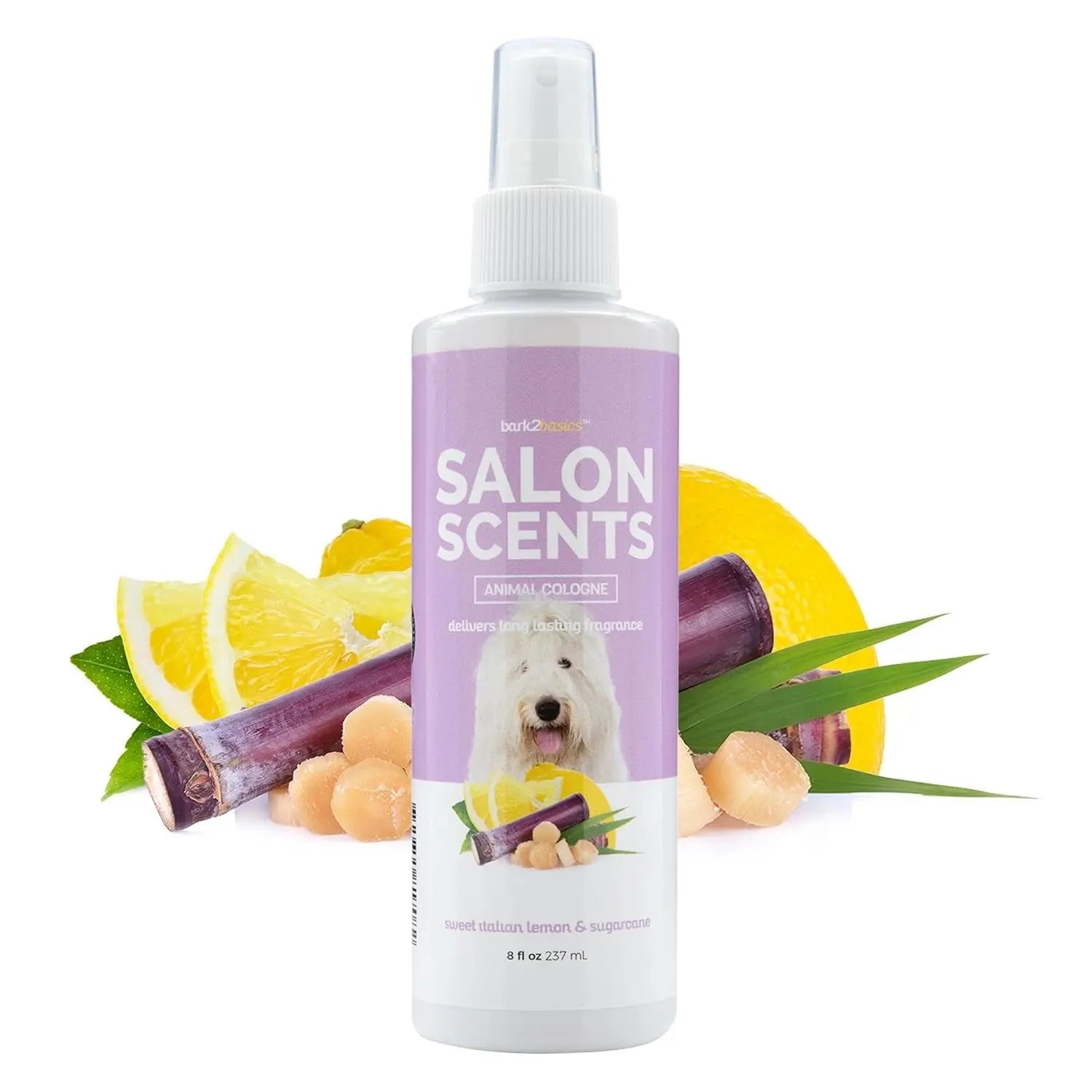 Bark2Basics Long Lasting Scents Professional Pet Cologne for Dogs & Cats, 8oz