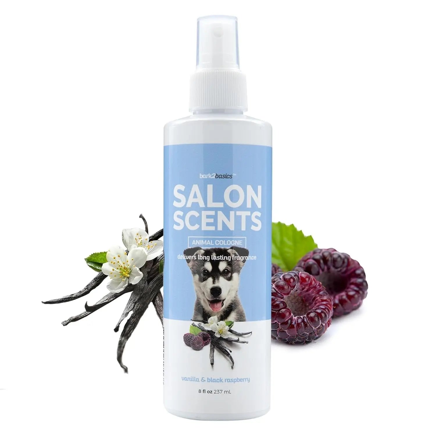 Bark2Basics Long Lasting Scents Professional Pet Cologne for Dogs & Cats, 8oz