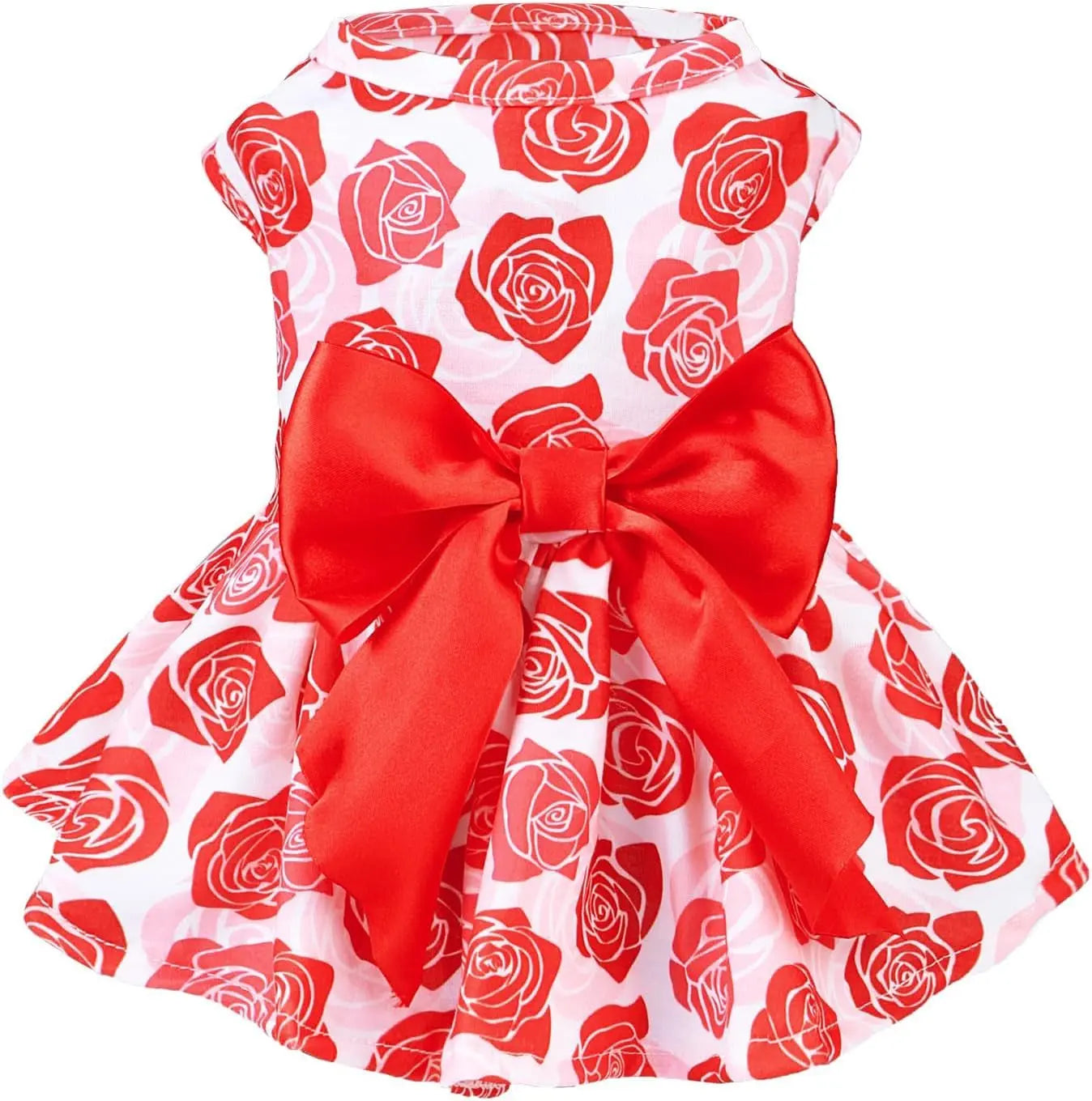 Dog Dress Cute Small Dog Outfit Cotton Puppy Clothes Breathable All Colors