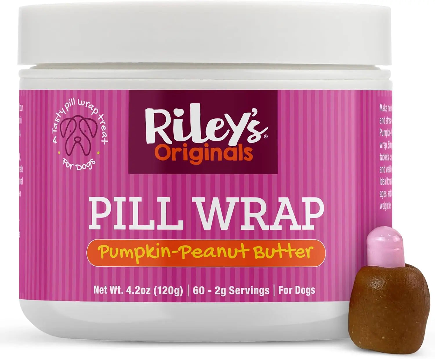 Dog Pill Wrap Paste Cheese & Bacon Flavor, Easy Pill Masking Treat