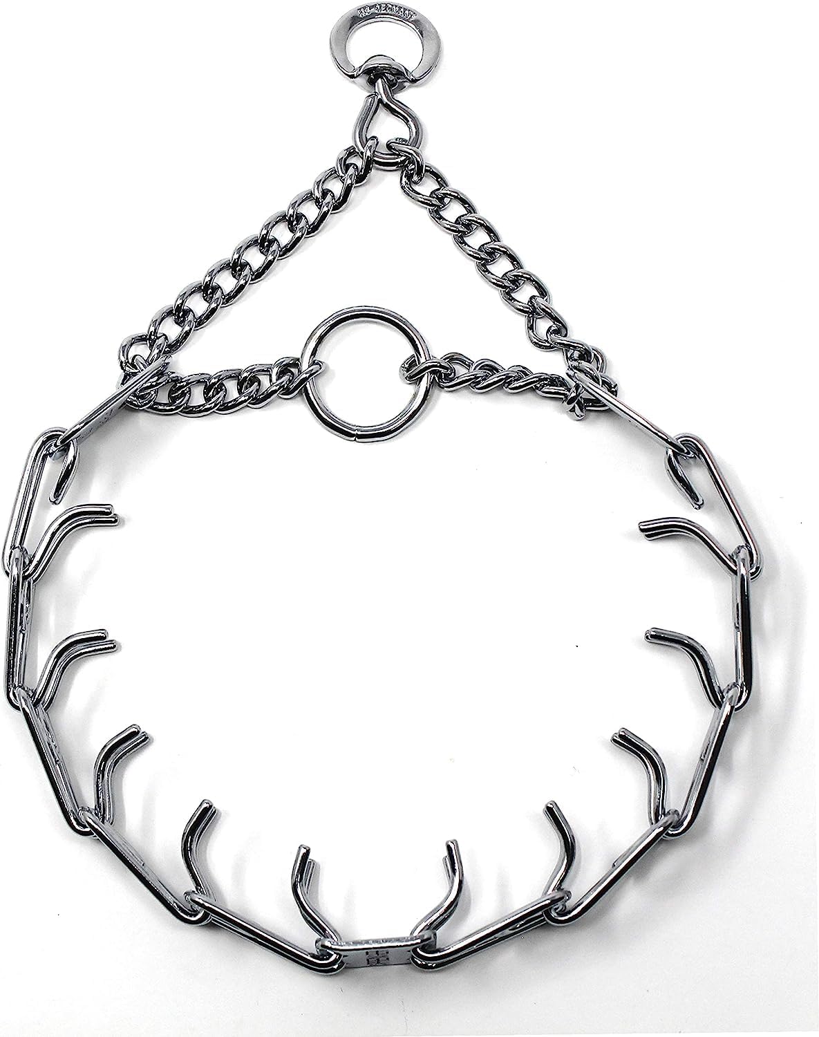 Herm Sprenger Prong Dog Training Collar Chrome Steel Anti Pull Adjustable