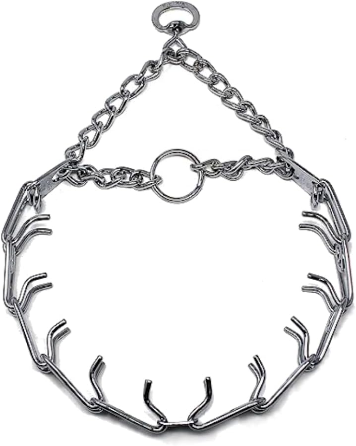 Herm Sprenger Prong Dog Training Collar Chrome Steel Anti Pull Adjustable