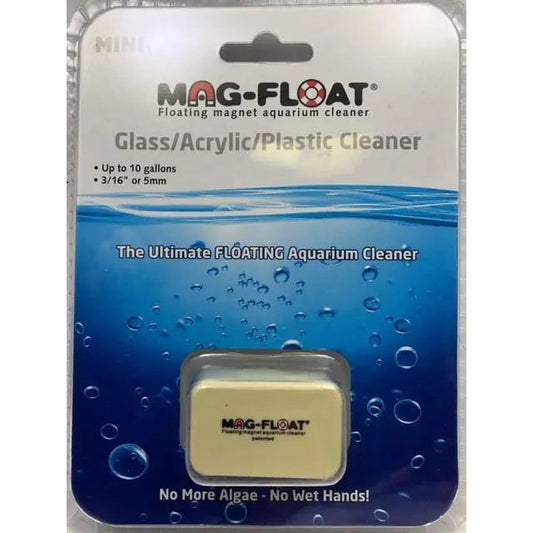 Mag-Float Floating Magnet Aquarium Glass Cleaner Mini Up to 10Gal
