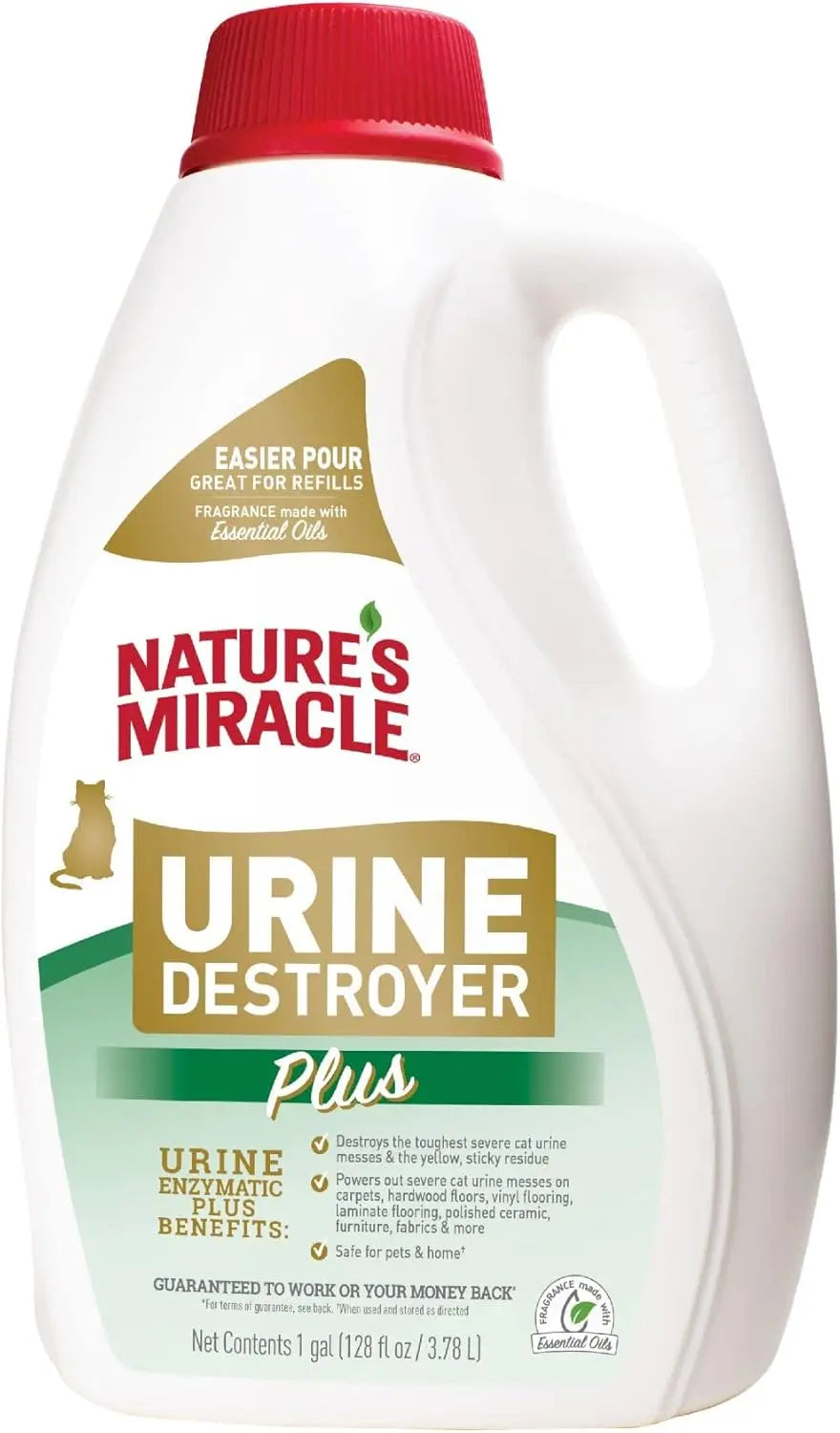 Nature’s Miracle Urine Destroyer plus Cat, 32 Ounces, Ready-To-Use