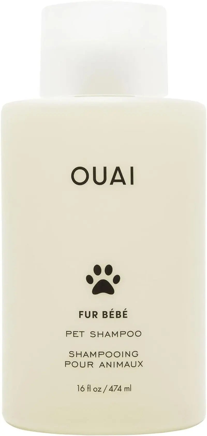 OUAI Fur Baby Pet Shampoo Mercer Street Scent Hydrating Dog Wash 16oz