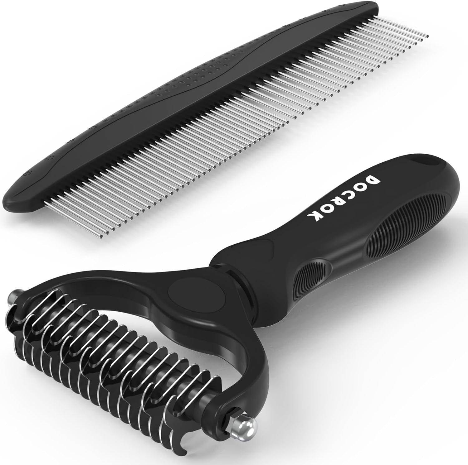 Pet Grooming Brush Comb Deshedding Dematting Tool Cats Dogs