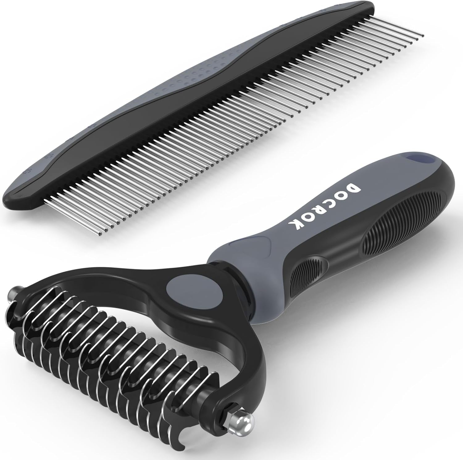 Pet Grooming Brush Comb Deshedding Dematting Tool Cats Dogs