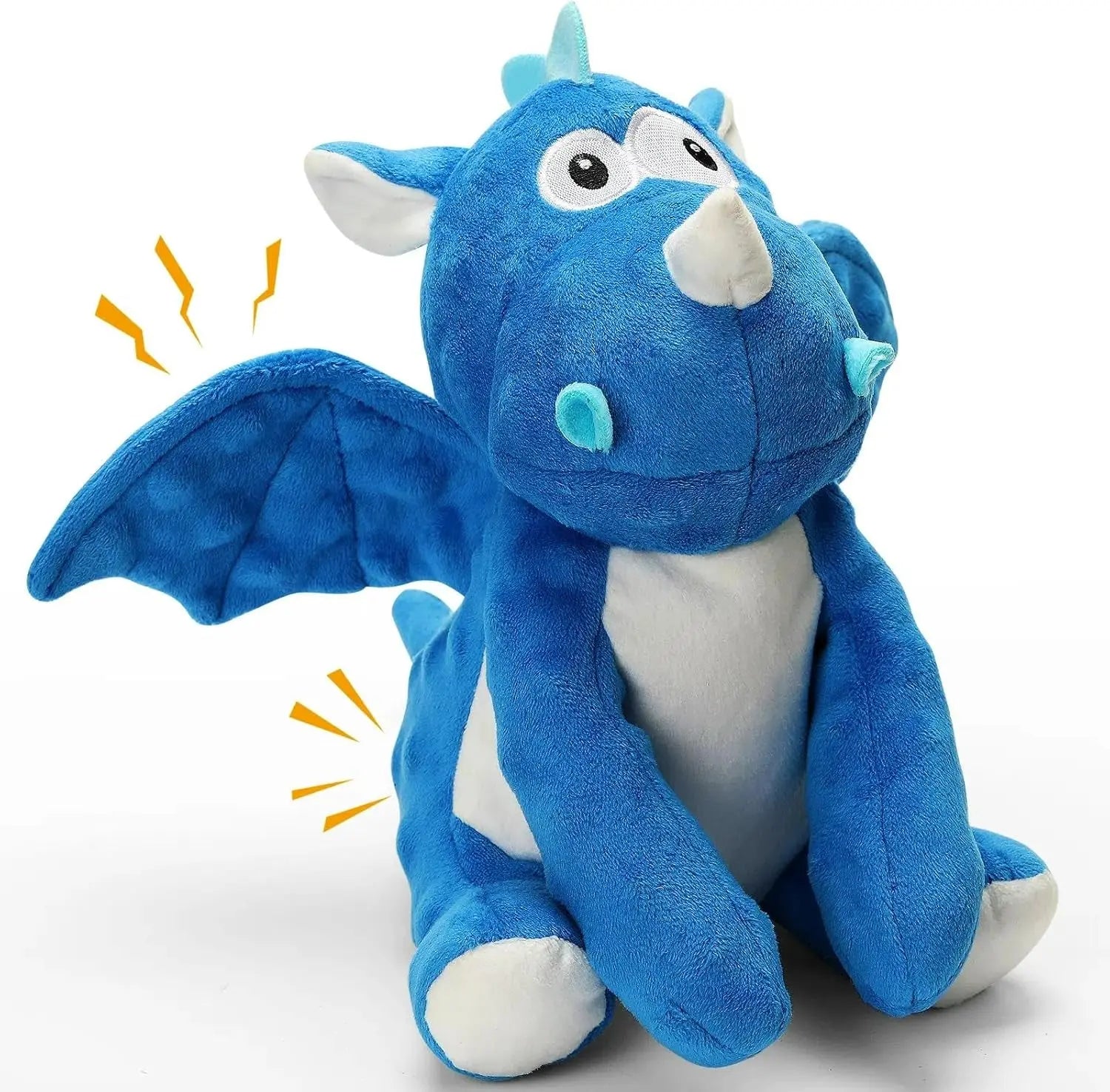Plush Crinkle Squeaky Dog Toy for Small Medium & Large Dogs – Tough Chew