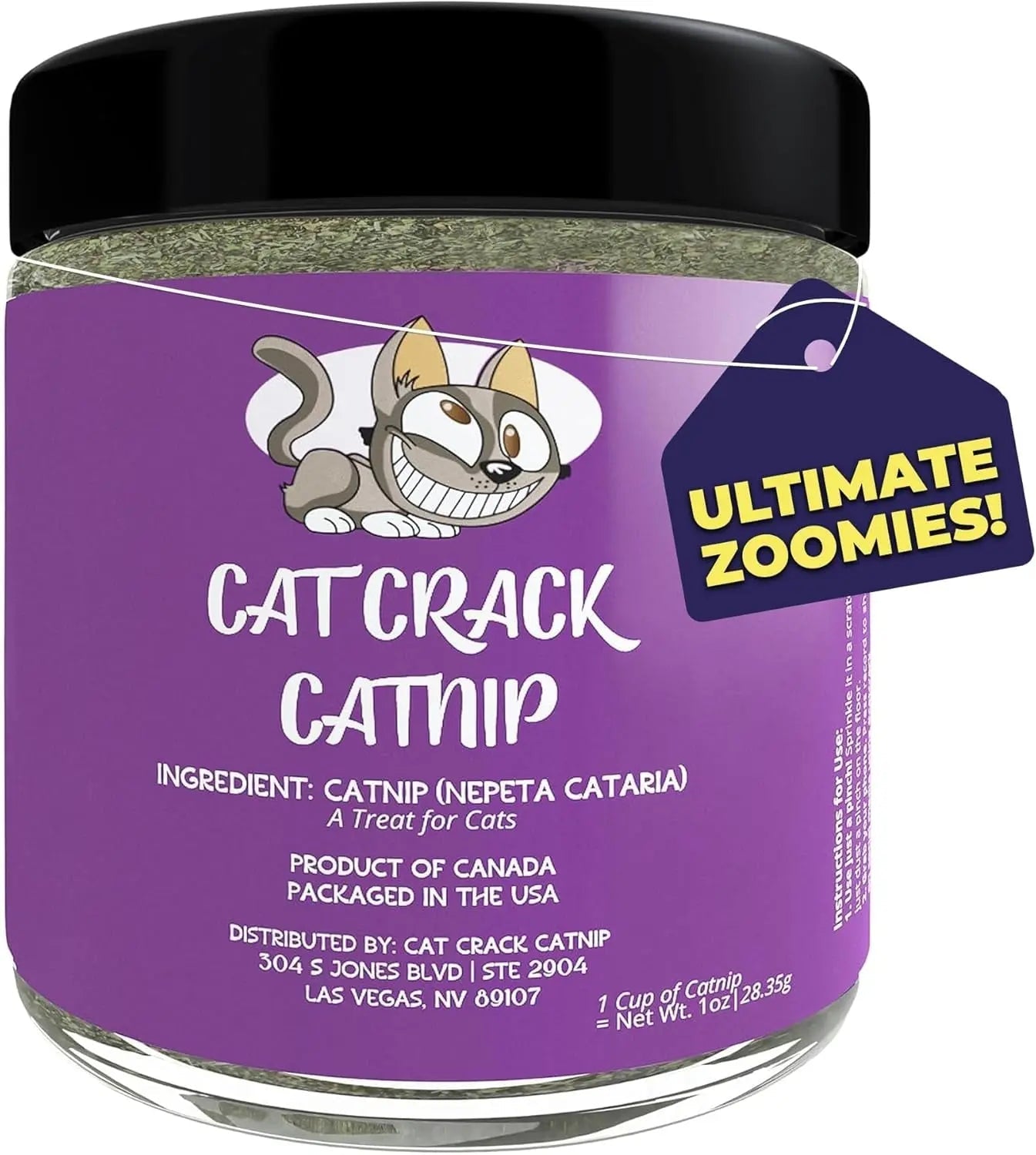 Premium Natural Catnip Blend for Cats Training, Toys & Playtime Stimulation