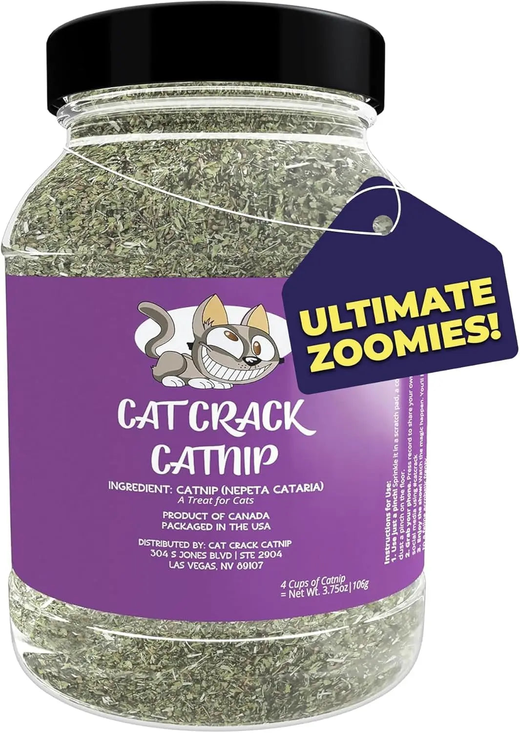 Premium Natural Catnip Blend for Cats Training, Toys & Playtime Stimulation