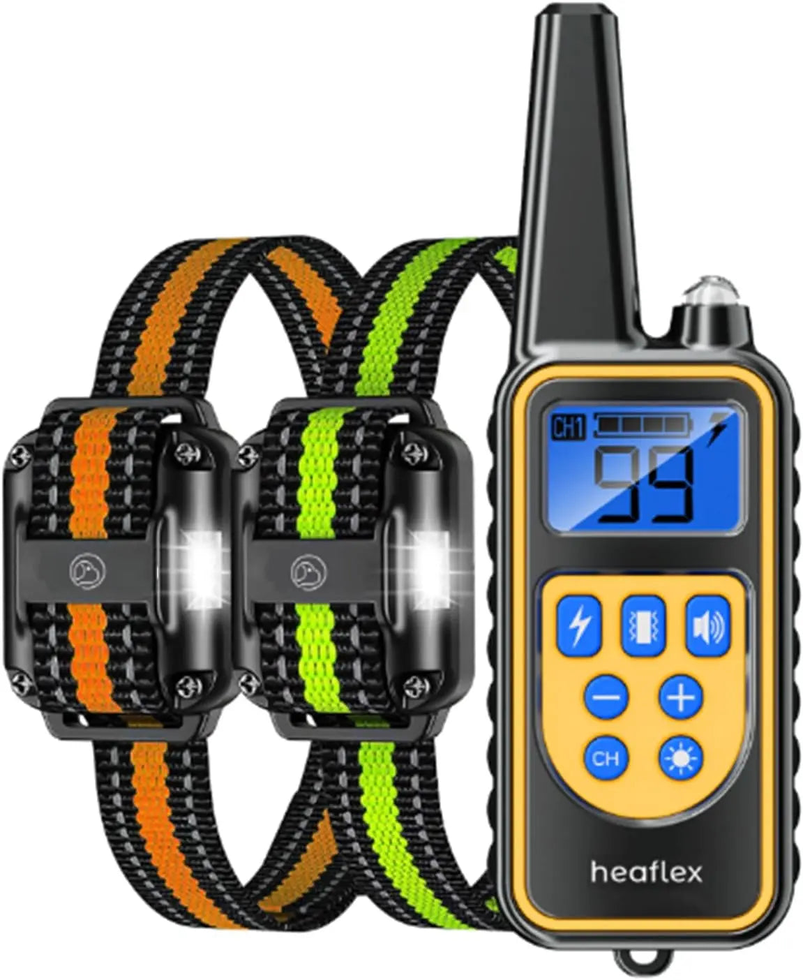 Remote Dog Training Collars –Waterproof Rechargeable 1640ft Range, 3 Dog System
