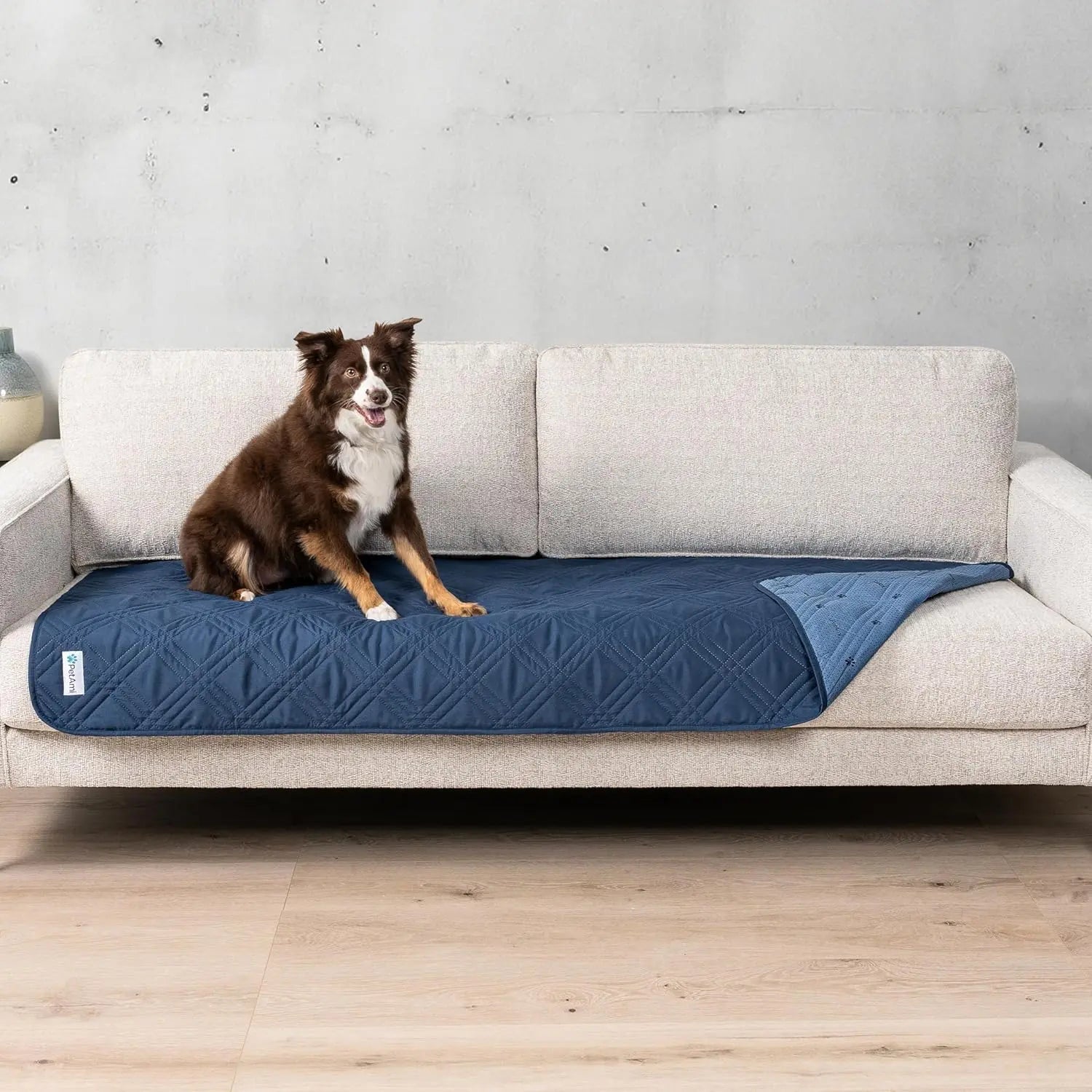 Waterproof Pet Couch Cover Reversible Furniture Protector for Dogs & Cats