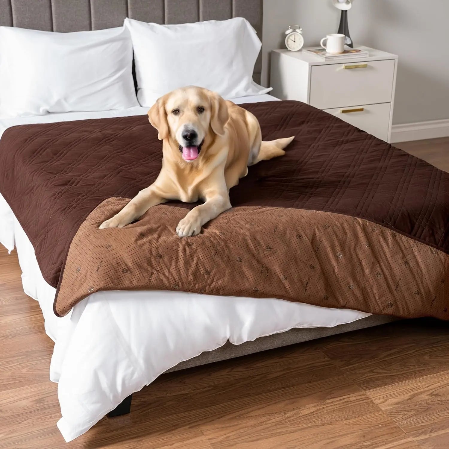 Waterproof Pet Couch Cover Reversible Furniture Protector for Dogs & Cats