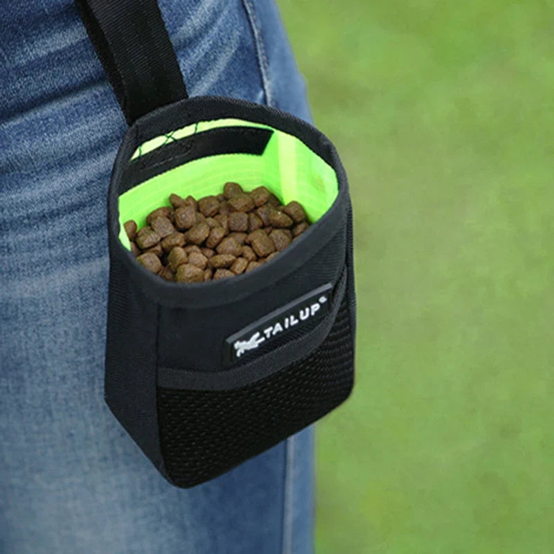 1PC Mini Portable Pet Summer Supplies Dog Snack Bag Outdoor Training Bag Convenient Carry-On for Dogs