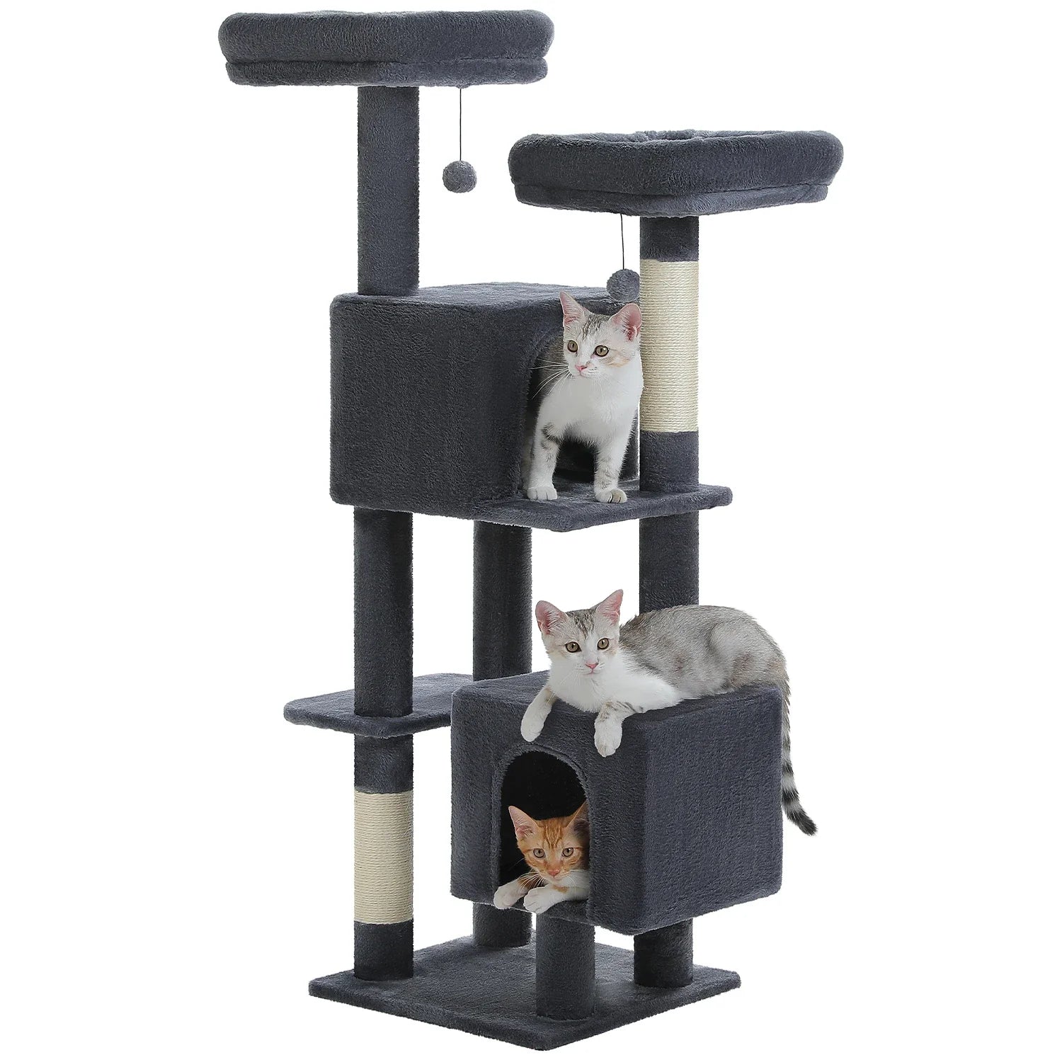 PAWZ Road Cactus Cat Tree for Indoor Cats With Scratching Posts