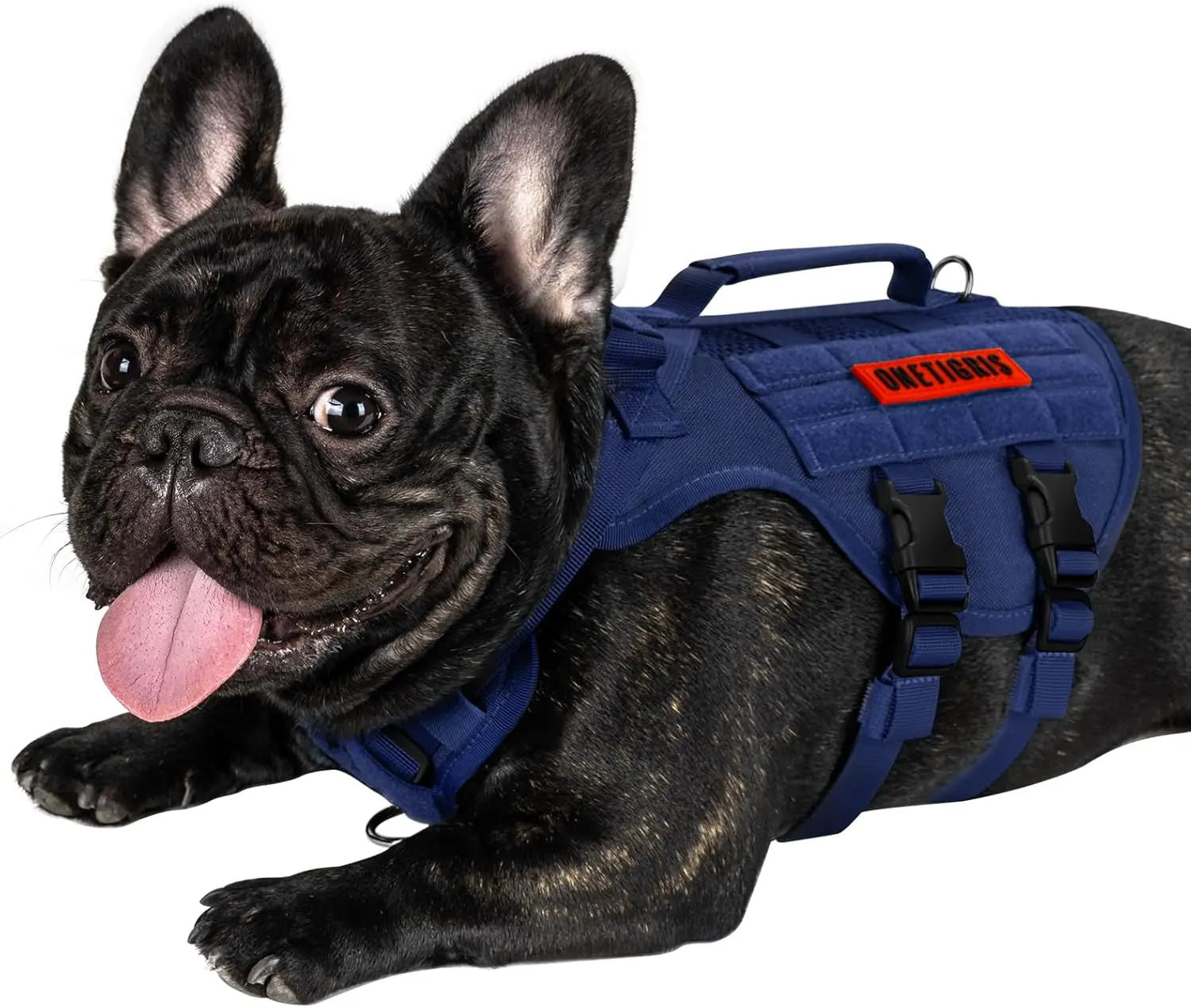 Tactical No-Pull Dog Harness – Mesh Military Vest with Handles for S -XL Dogs