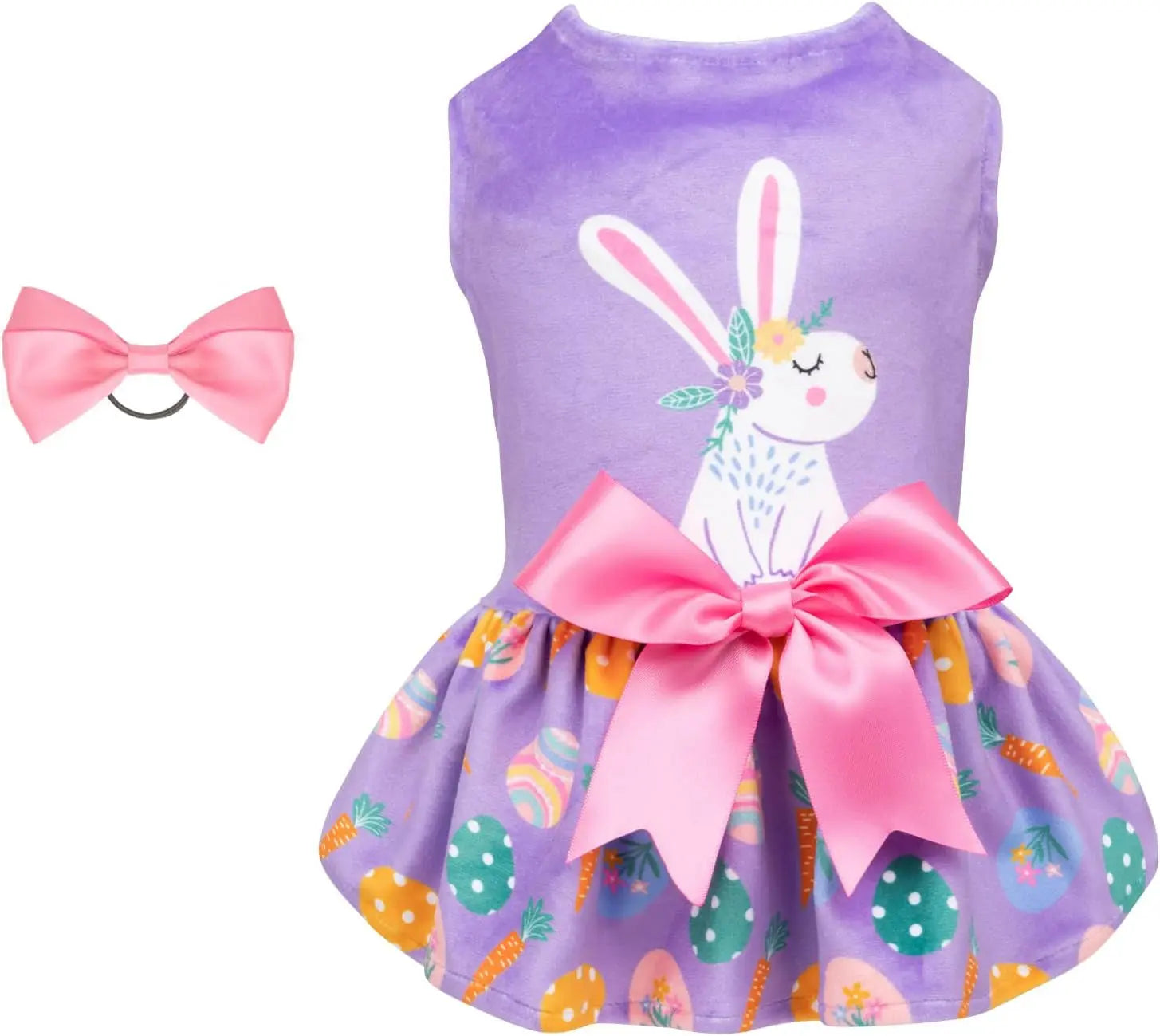 Velvet Dog Birthday and Holiday Dress  For Small Dogs Puppy Holiday Skirt XXS–L