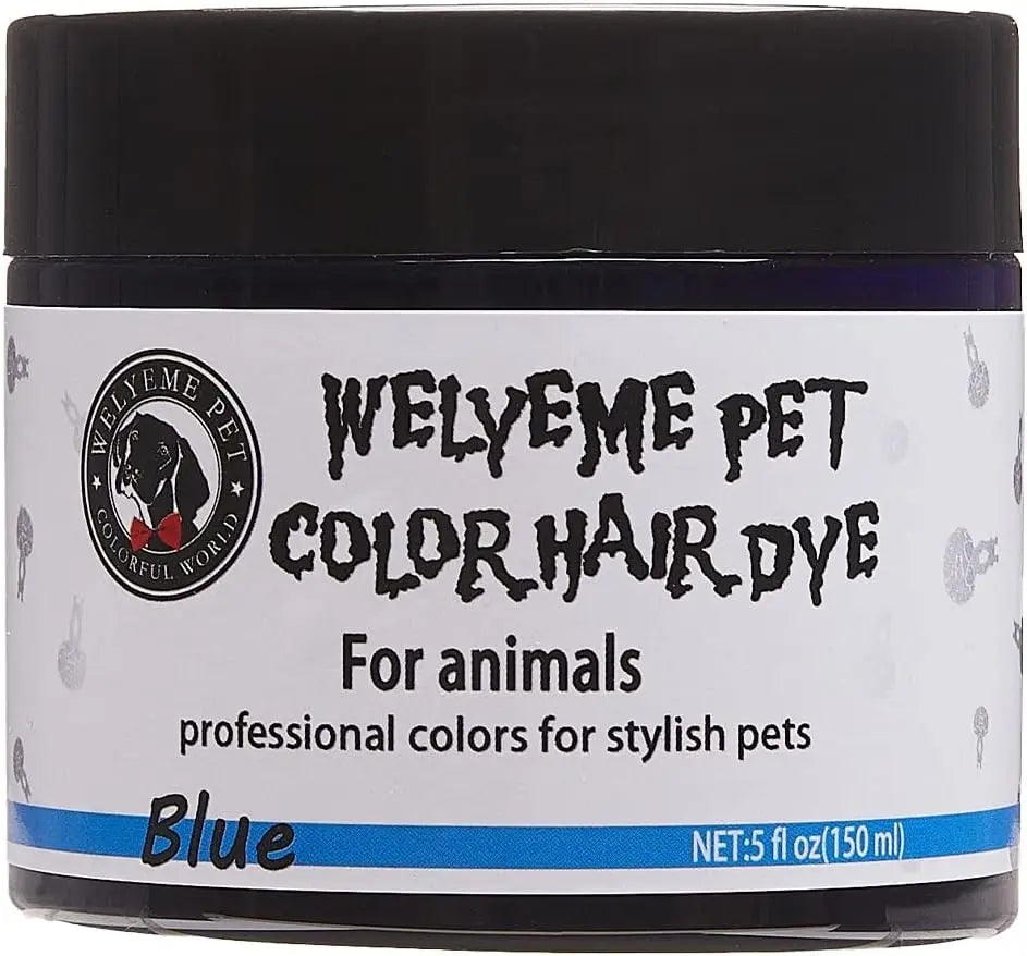 WELYEME Permanent Pet Hair Dye for Dogs, Bright Professional Color Kit