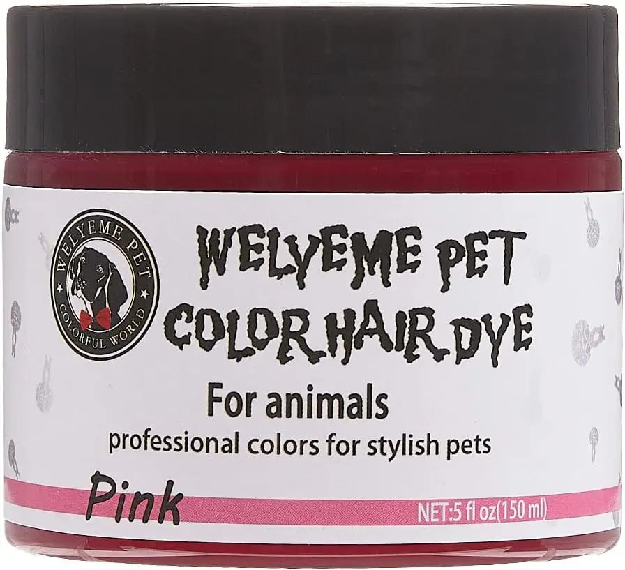 WELYEME Permanent Pet Hair Dye for Dogs, Bright Professional Color Kit