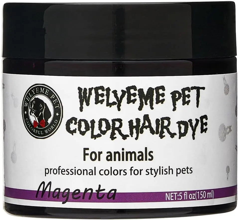 WELYEME Permanent Pet Hair Dye for Dogs, Bright Professional Color Kit