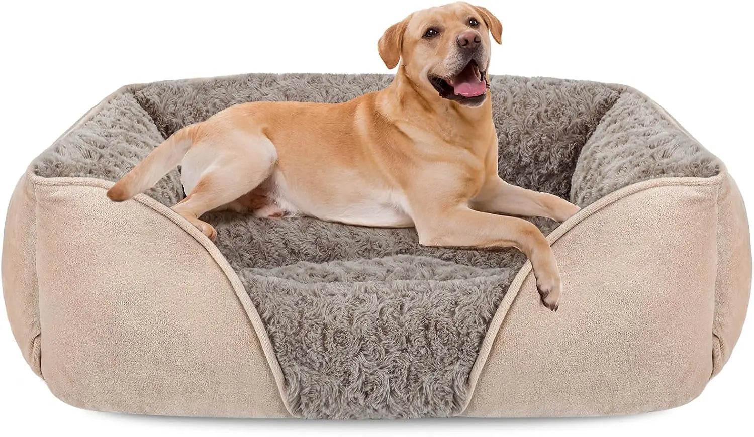 Washable Orthopedic Dog Bed – Soft Calming Pet Sofa for Small to Large Dogs