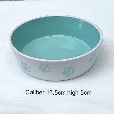 Tail Single Medium Anti-tip Neck Guard Cute Dog Bowl