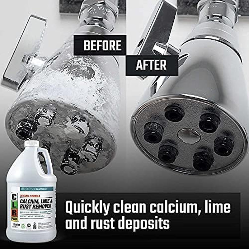 PRO Calcium, Lime and Rust Remover, 1 Gallon Bottle (Pack of 2)