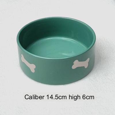 Tail Single Medium Anti-tip Neck Guard Cute Dog Bowl