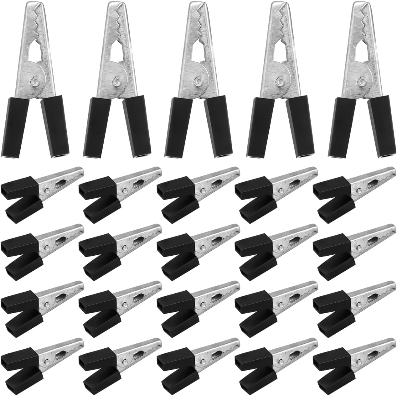 Bird Cage Clips 20Pcs Heavy Duty Iron Safety Door Lock, Escap-Proof Cage Trigger Hooks for Parakeets, Parrots, Lovebirds & Small Animal Enclosures, Rust-Resistant Pet Accessories