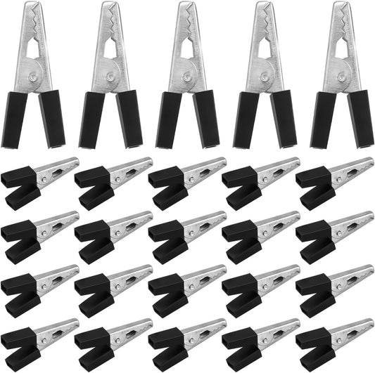 Bird Cage Clips 20Pcs Heavy Duty Iron Safety Door Lock, Escap-Proof Cage Trigger Hooks for Parakeets, Parrots, Lovebirds & Small Animal Enclosures, Rust-Resistant Pet Accessories