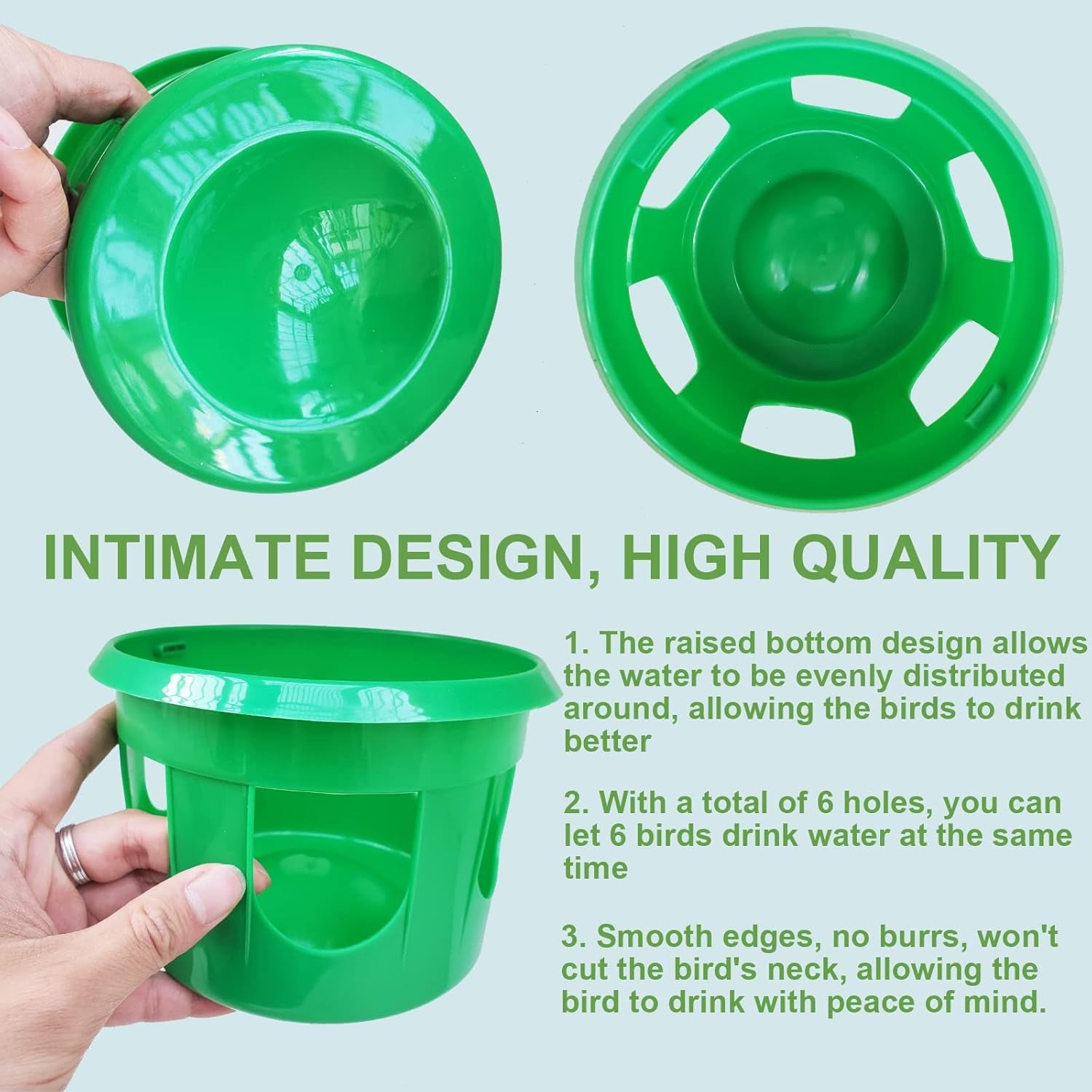SRRPS PIGEON, Pigeon Water Dispenser Drinker Bird Water Drinker 1.5L Automatic Feeders Water Dispenser Dove Drinker