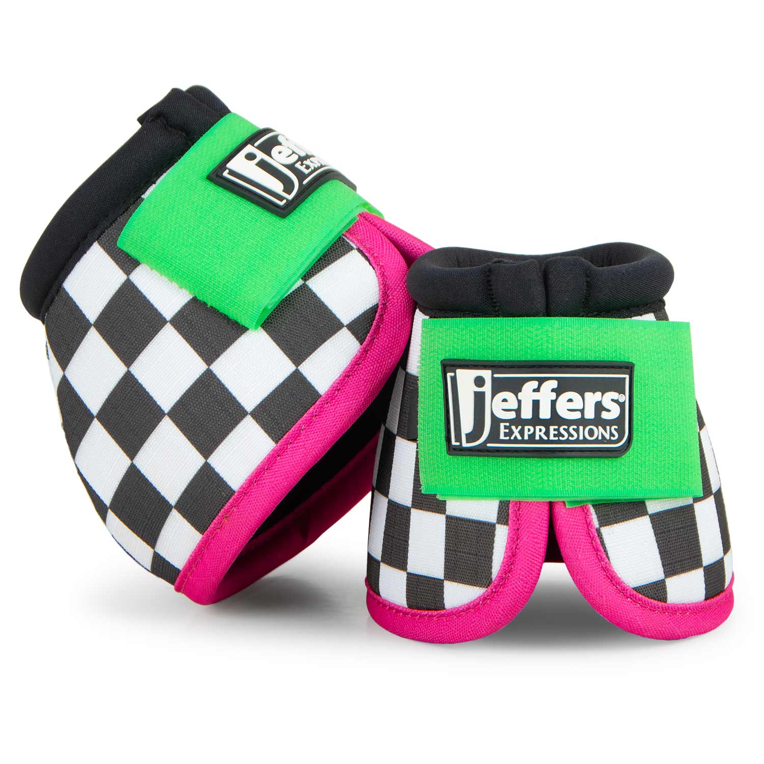 Jeffers Expression No-Turn Bell Boots for Horses, Pair