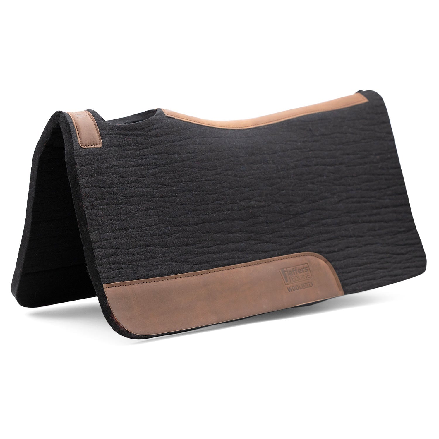Jeffers WoolLuxe 100% Wool Equine Saddle Pad – Cushioned, Breathable, and Shock-Absorbing