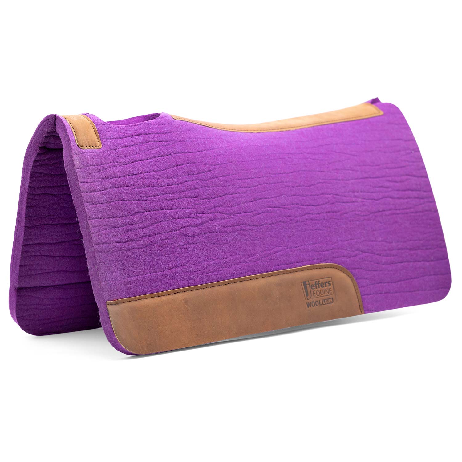 Jeffers WoolLuxe 100% Wool Equine Saddle Pad – Cushioned, Breathable, and Shock-Absorbing