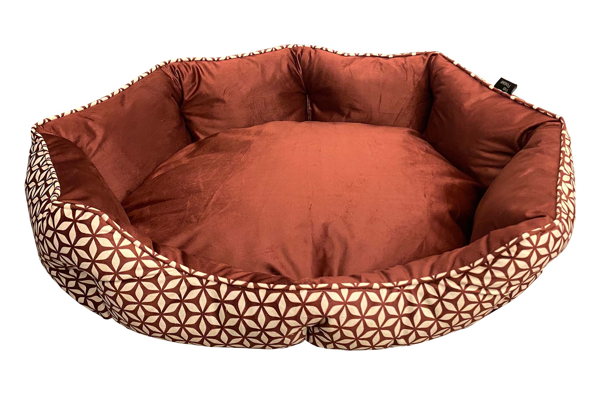 Mink Tufted Euro Cuddler Bed For Dogs & Cats