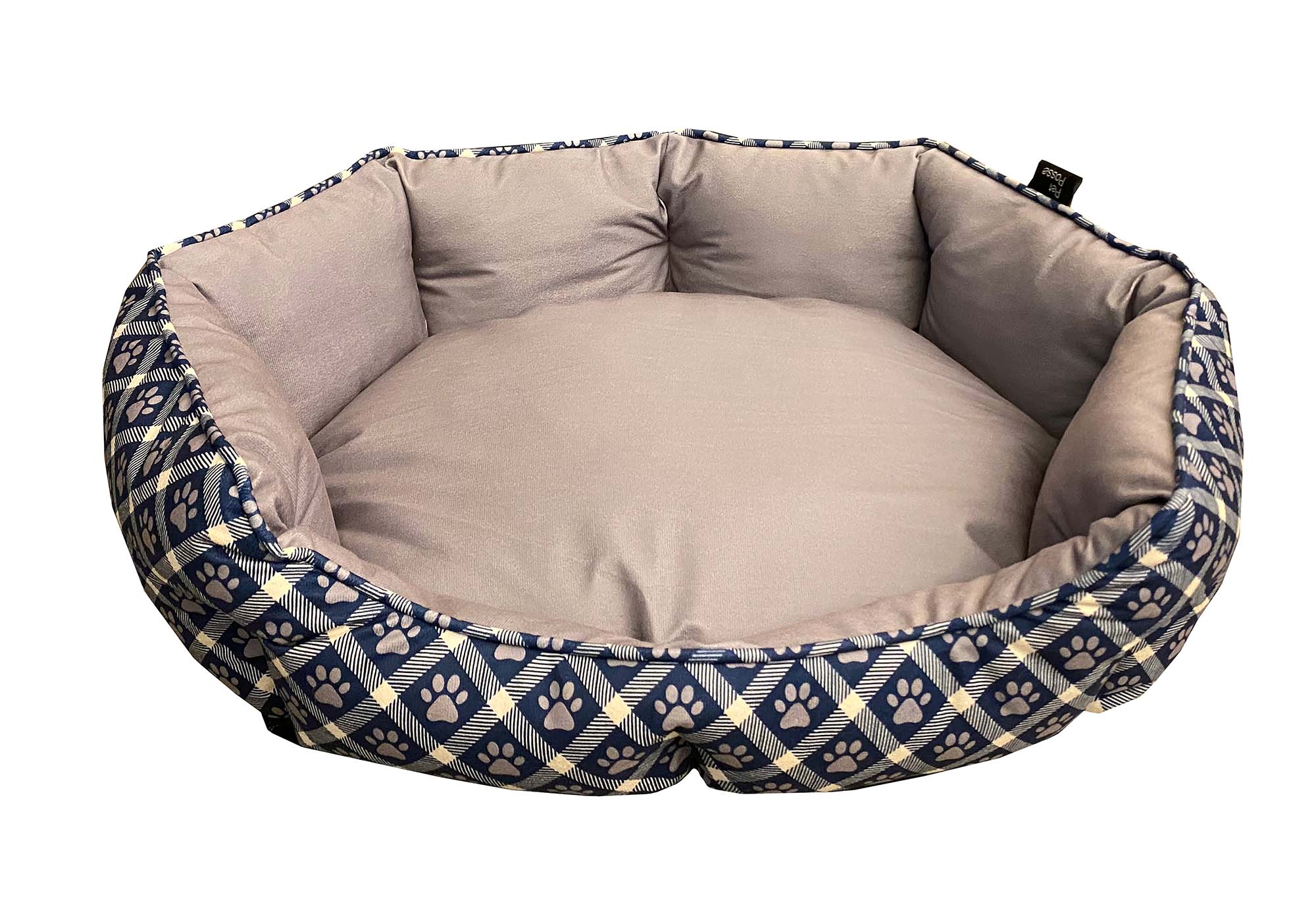 Mink Tufted Euro Cuddler Bed For Dogs & Cats