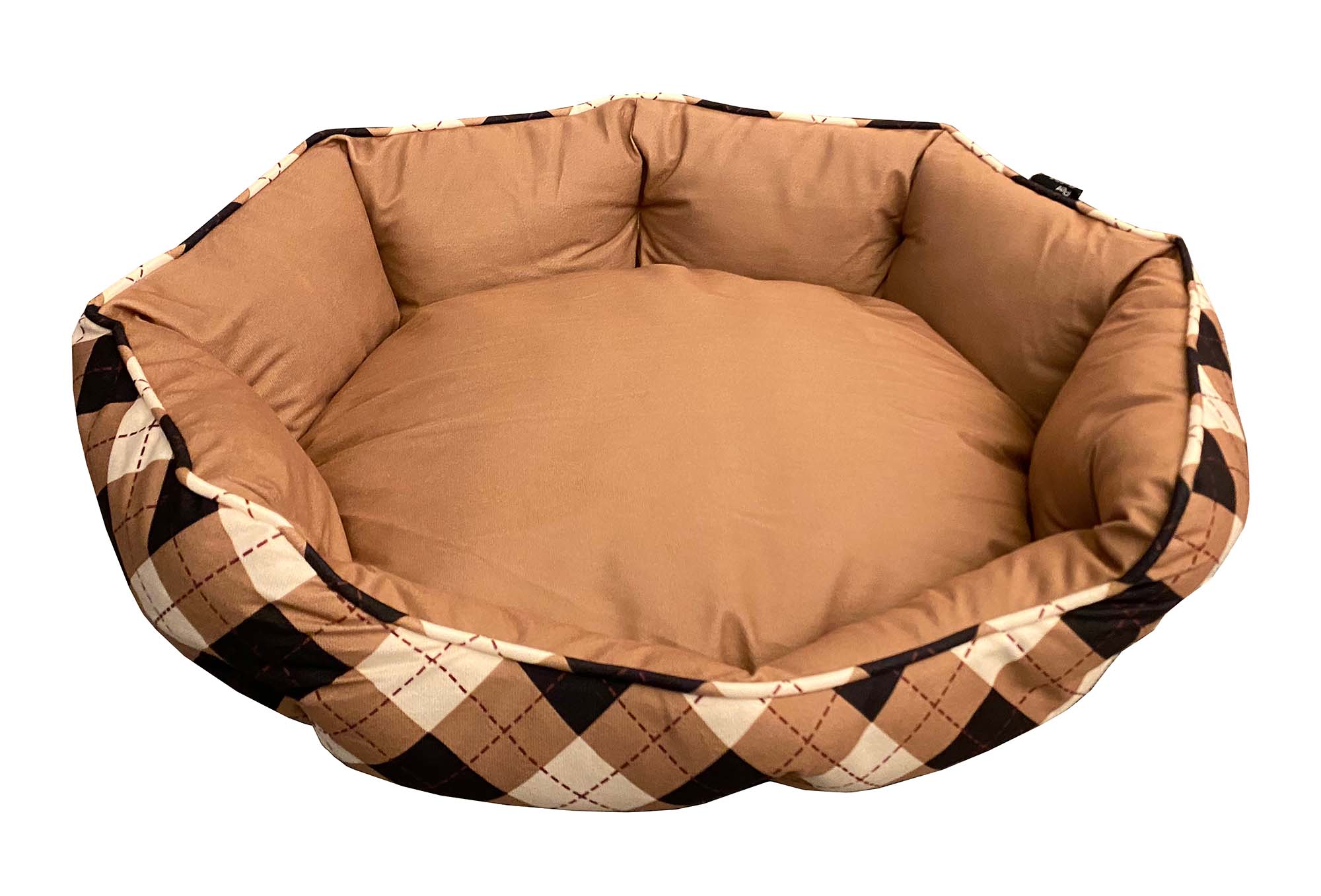 Mink Tufted Euro Cuddler Bed For Dogs & Cats